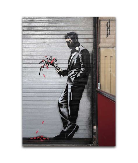 banksy skartovan obraz|Banksy umí prodat i napůl skartovaný obraz. Jeho。